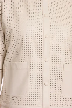 Abou Birch Perforated Jacket