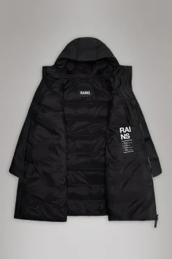 Alta Long Puffer Jacket in Swamp