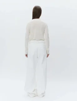 Annabelle Ivory Merino Top