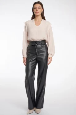 Annemie Faux Leather Trousers