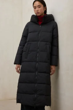 Aranda Black Puffer Coat