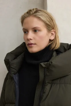 Aranda Dark Forest Puffer Coat