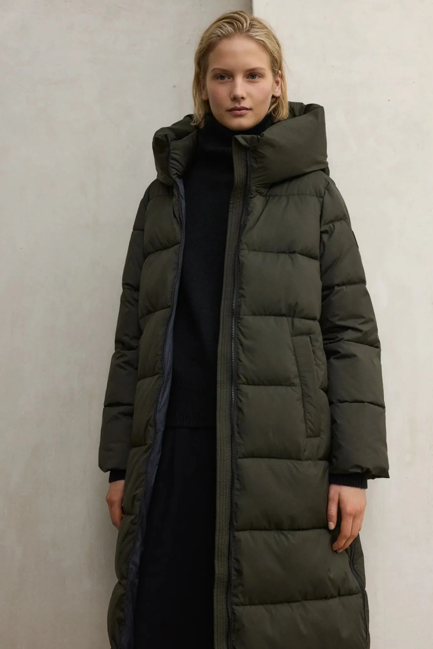 Aranda Dark Forest Puffer Coat