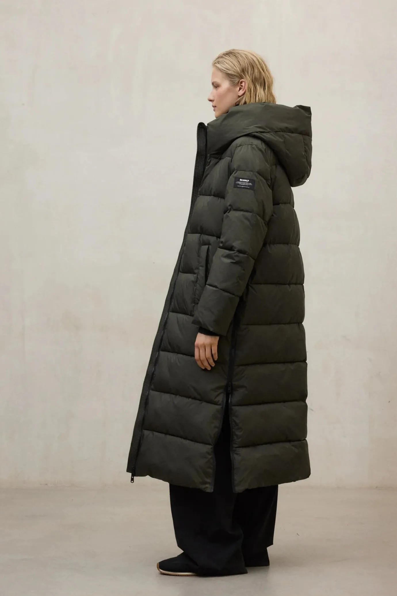 Aranda Dark Forest Puffer Coat