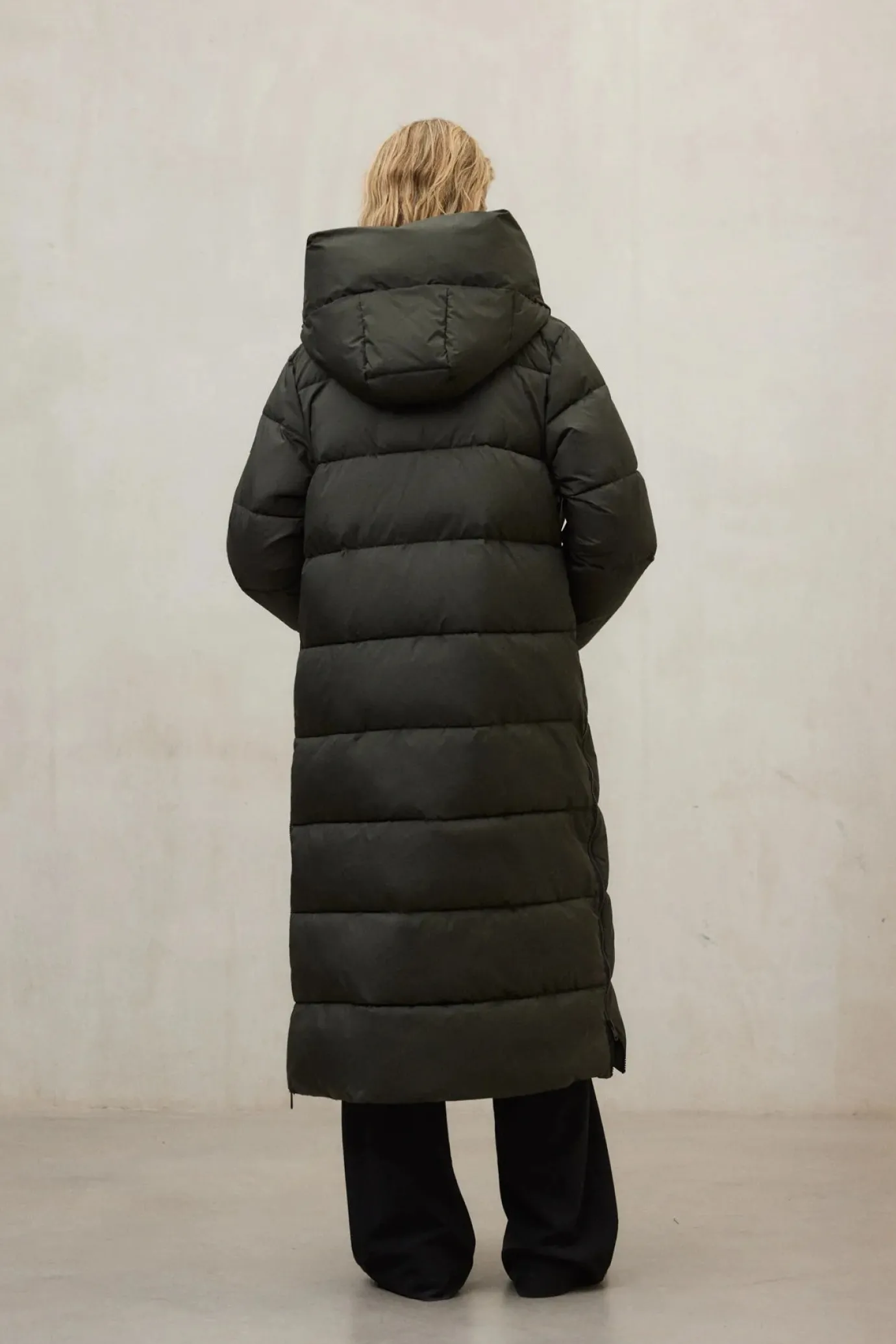 Aranda Dark Forest Puffer Coat