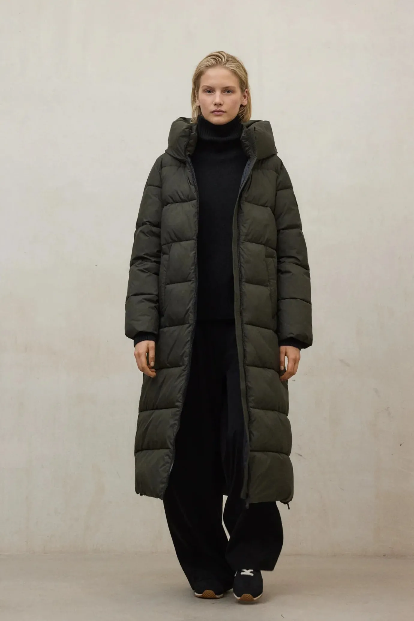 Aranda Dark Forest Puffer Coat