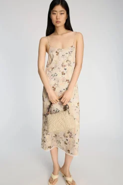 Barika Print Nature Slip Dress