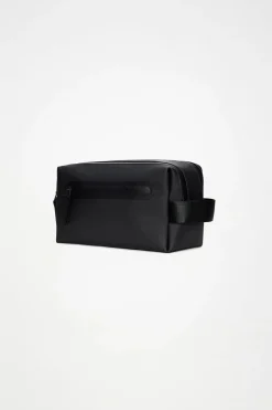 Beige Two zip Washbag