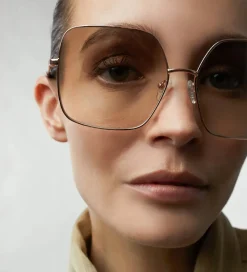 Billie Rose Gold Sunglass Readers