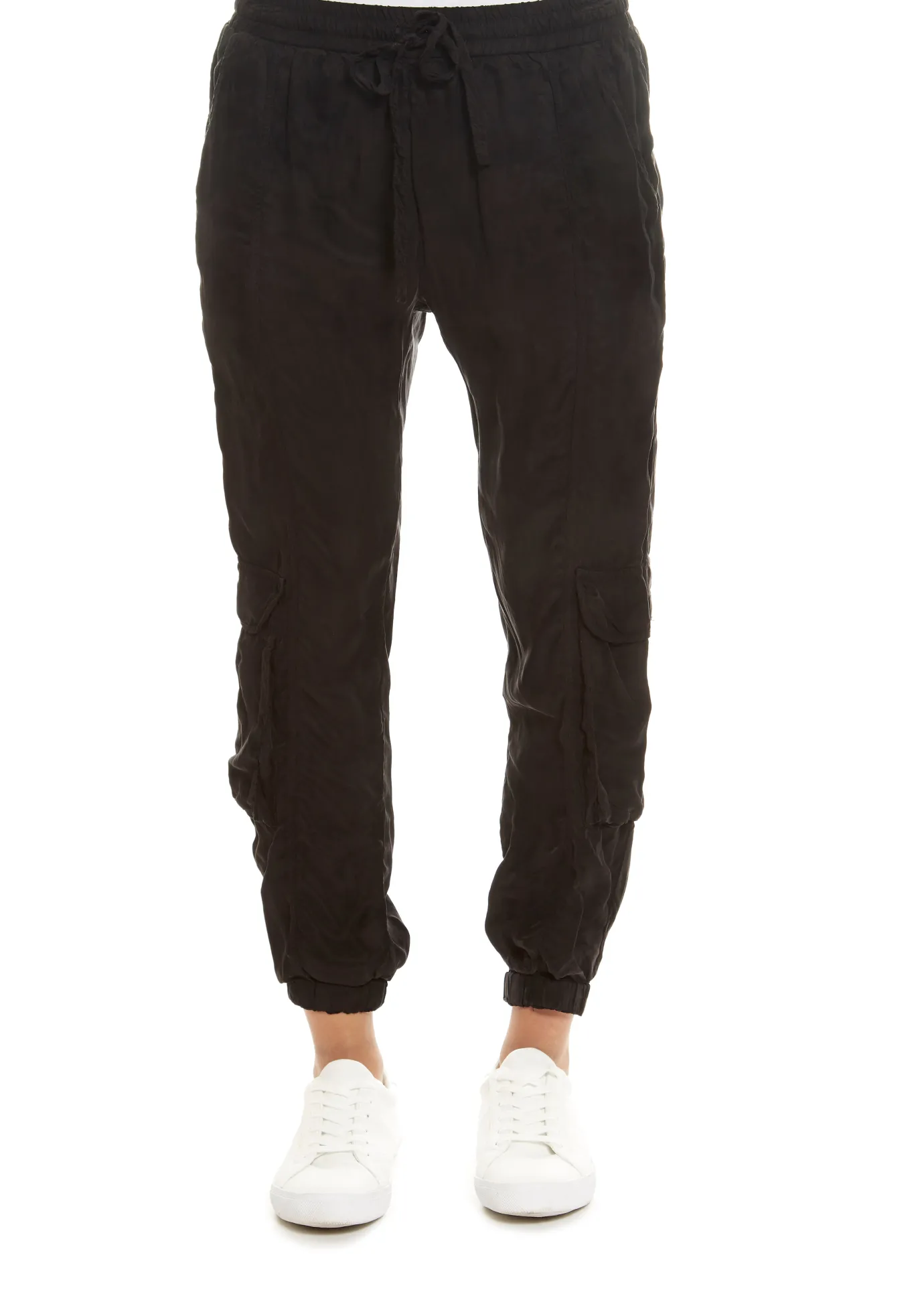 Black 'Cargo Pull On' Pants