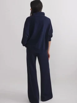 Black Extra Wide Leg Pant 32