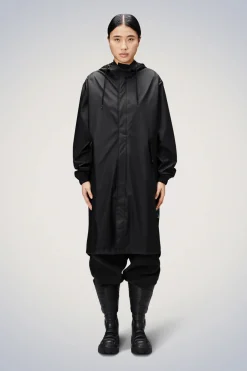 Black Fishtail Parka