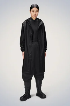 Black Fishtail Parka