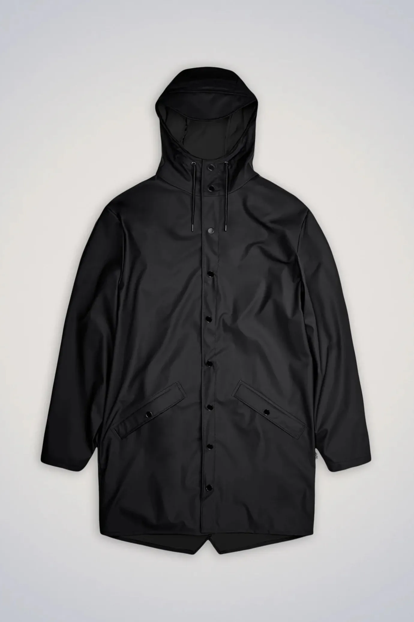 Black Long Raincoat