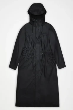 Bold Black Longest Jacket