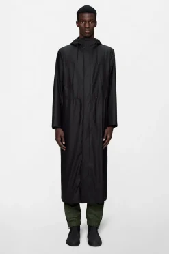 Bold Black Longest Jacket