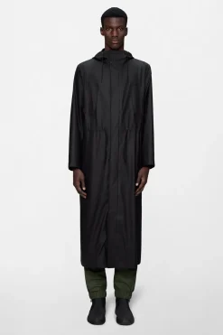 Bold Black Longest Jacket