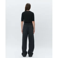 Carolina Black Merino Top