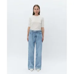 Carolina Ivory Merino Top