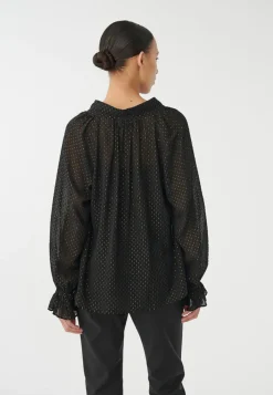 Cassisa Blouse In Lurex Black