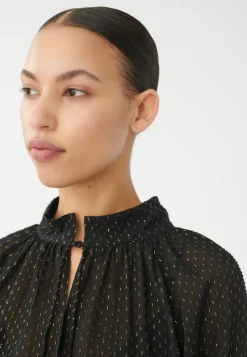 Cassisa Blouse In Lurex Black