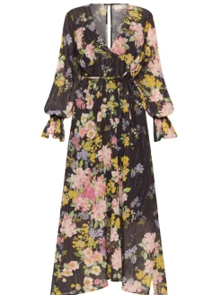 Charlotte Charcoal Maxi Dress