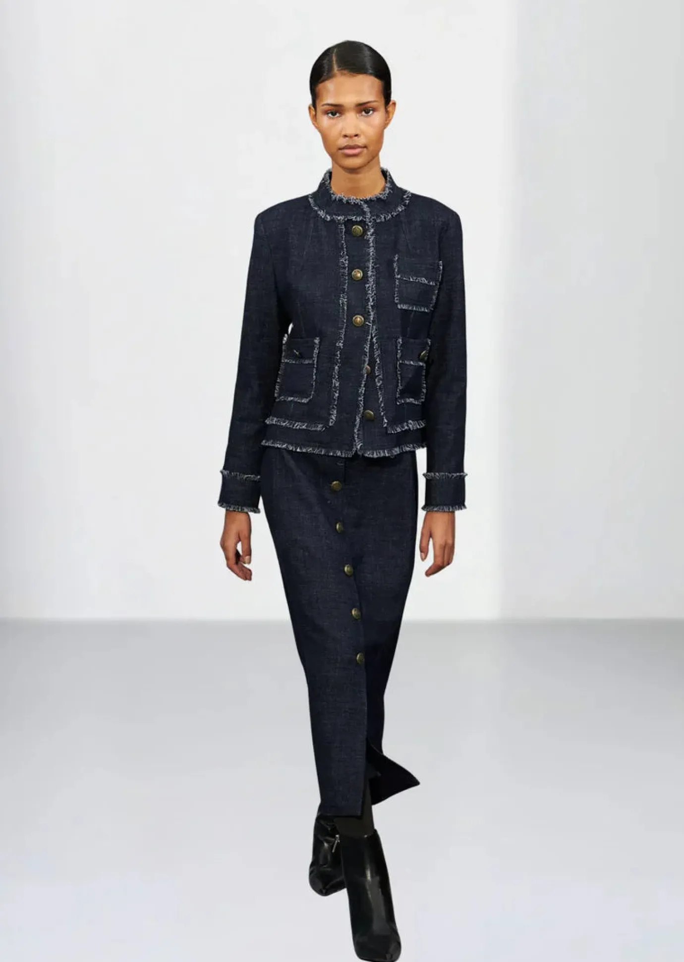 Chili Denim Wool Jacket