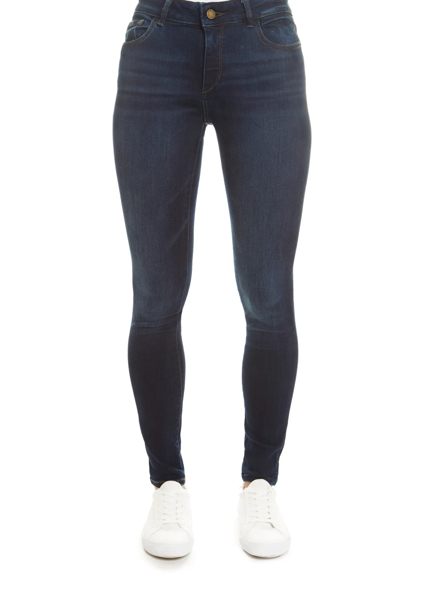 Dark Denim 'Florence' Warner Skinny Jeans