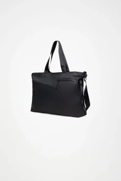 Dash Black Messenger Tote Bag
