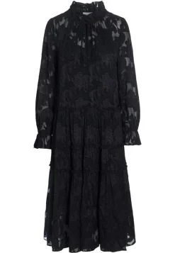 Dea Kudibal Viola 'Black Ruffle Dress'