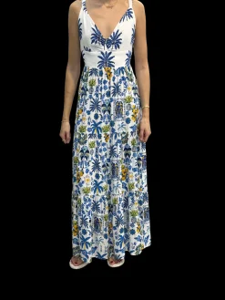 Dina Papercolle Print Dress