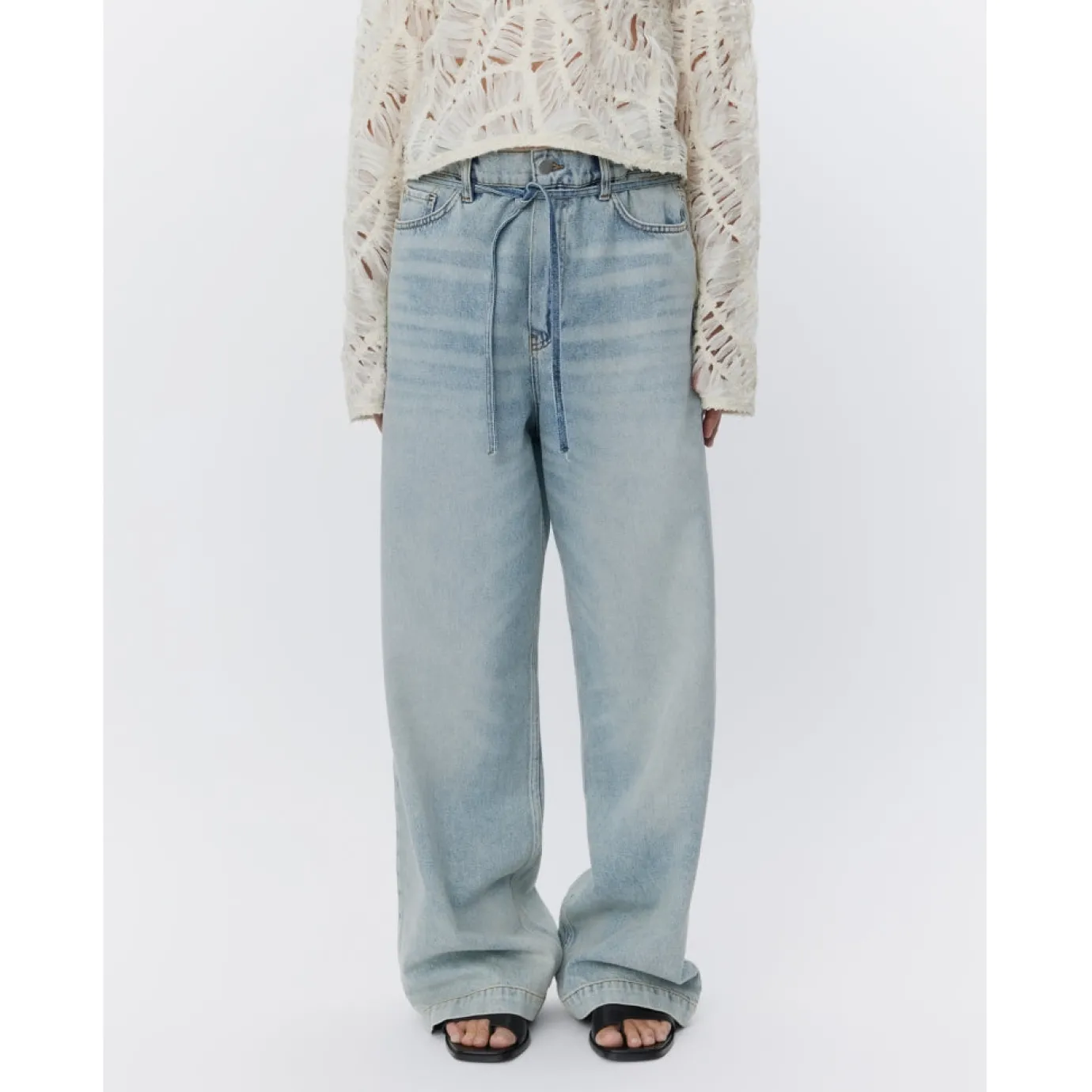 Elijah Vintage Denim Blue Jeans