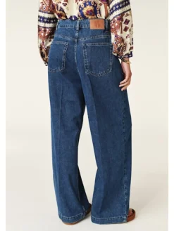 Fona Pleated Denim Jeans