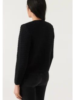 Gaspard Black Knit Cardigan