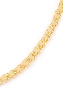 Gold Chunky Star Chain Necklace