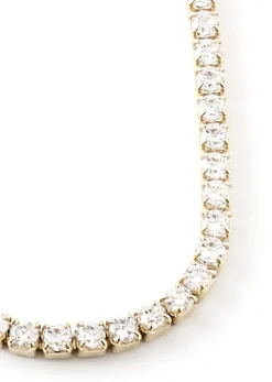 Gold Tennis Bracelet