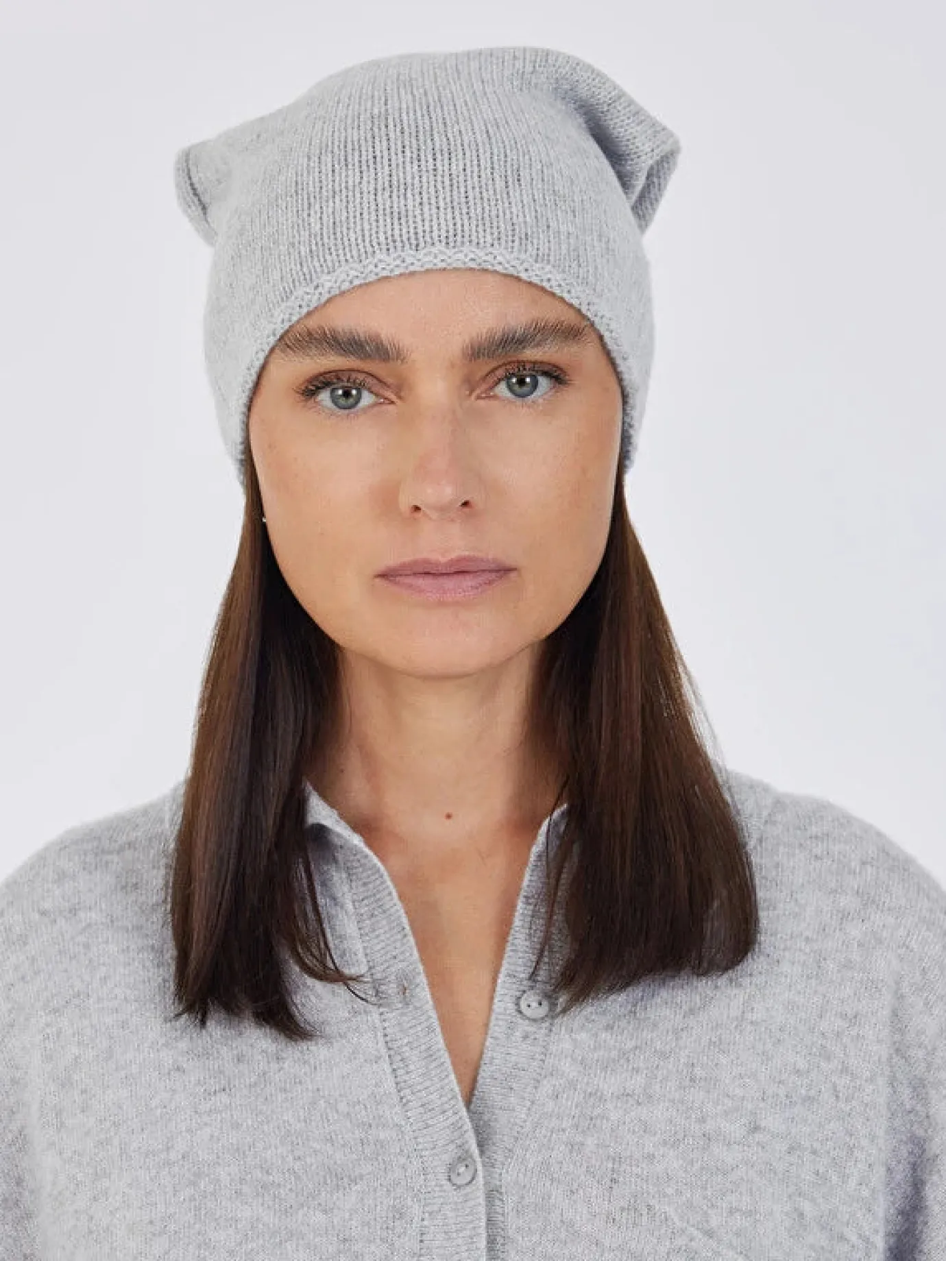 Ines Cashmere Beanie Hat
