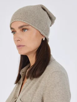 Ines Cashmere Beanie Hat