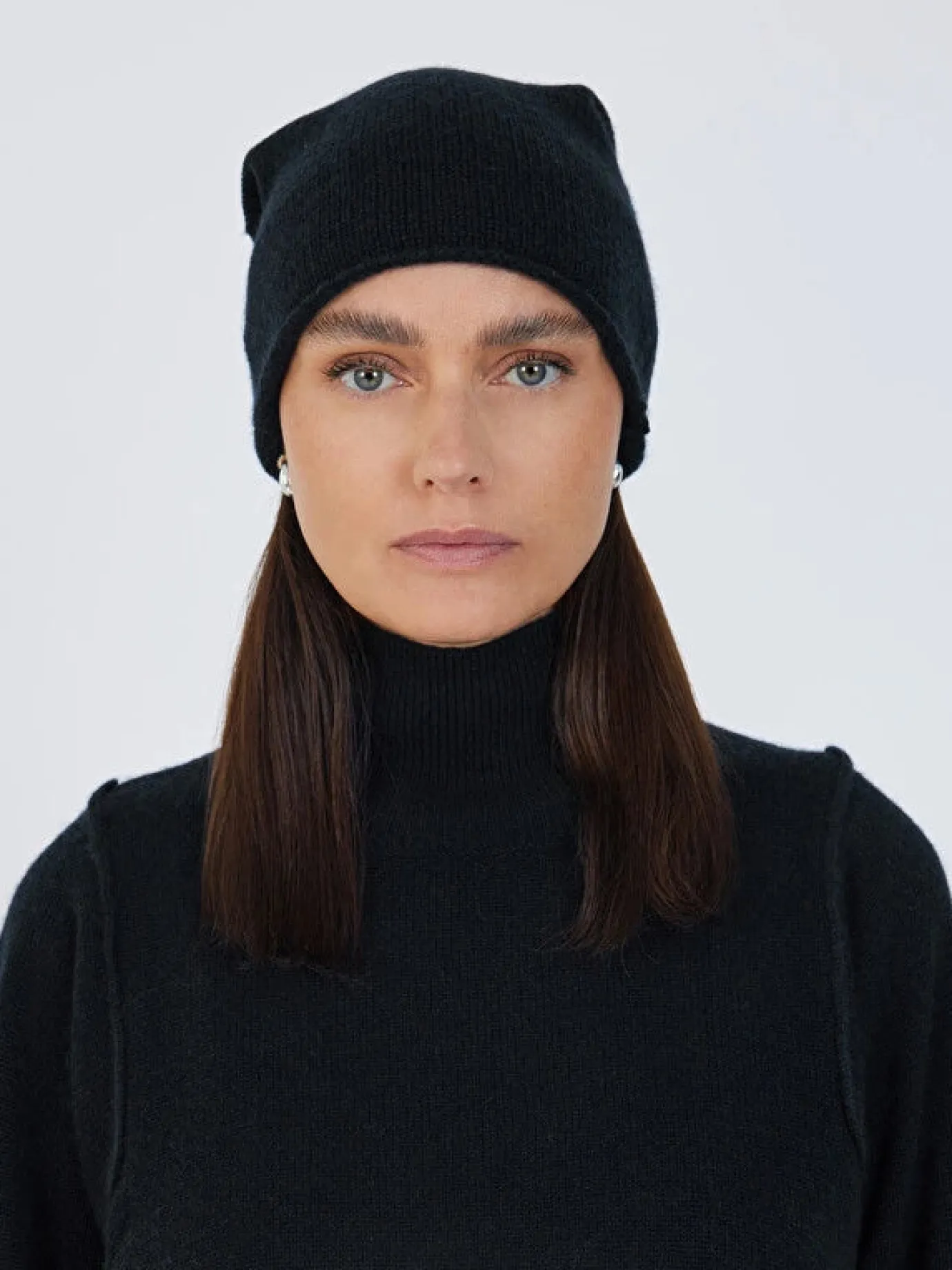 Ines Cashmere Beanie Hat
