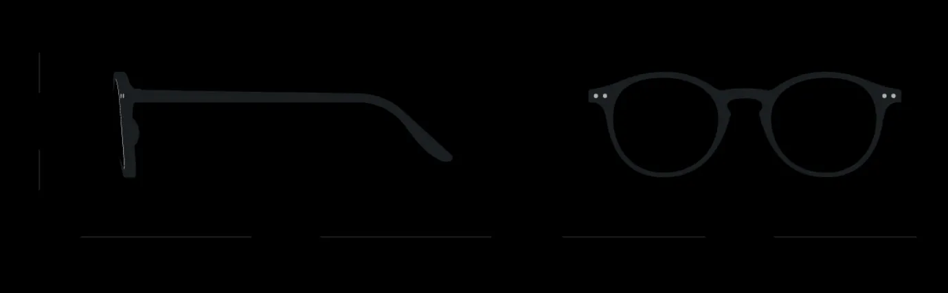 Izipizi 'Havane' #D Reading Glasses