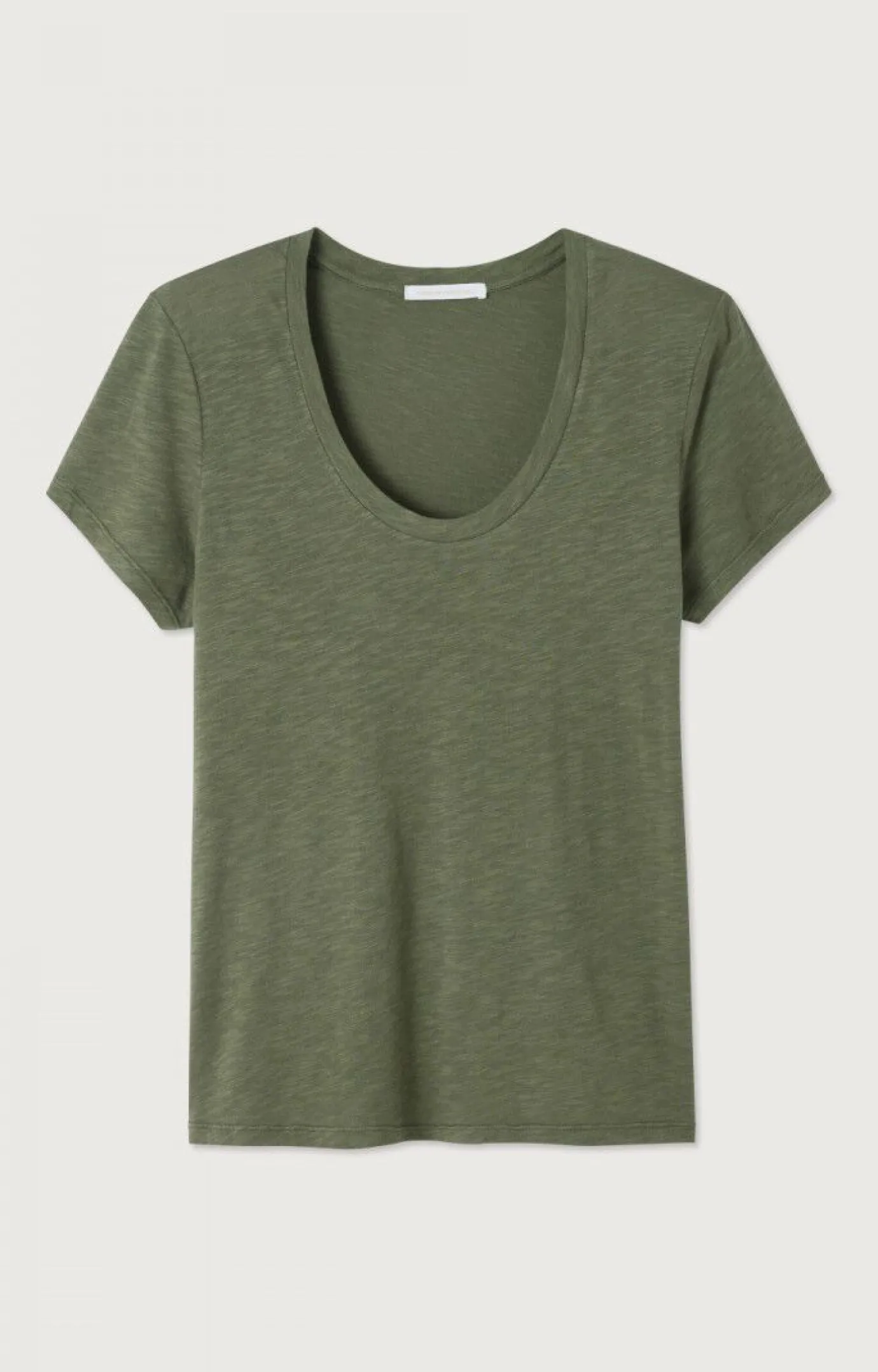 Jacksonville VIntage Kaki Scoop Neck T-Shirt
