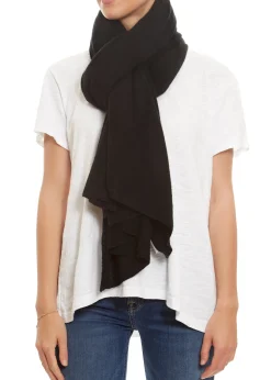 Jessimara Cashmere Black Wrap and Scarf