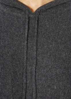 Jessimara Knitwear Harper Graphite Marl Pullover Hoodie