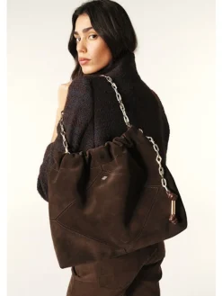 June Tote Bag Chocolate Brown