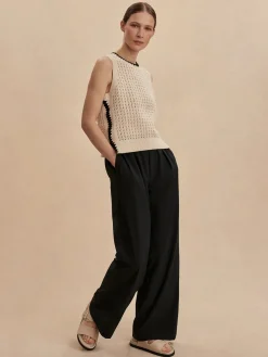 Kayson Black Wide Leg Pant 29.5