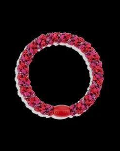 KKNEKKI Hair Tie Light Bordeaux Grape Glitter