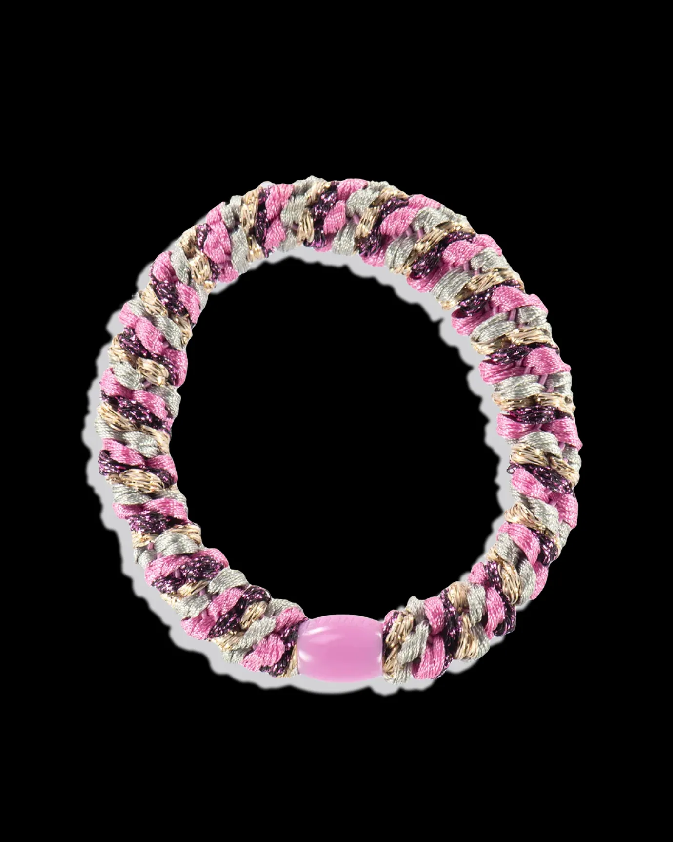 KKNEKKI Hair Tie Mixed Pink Glitter