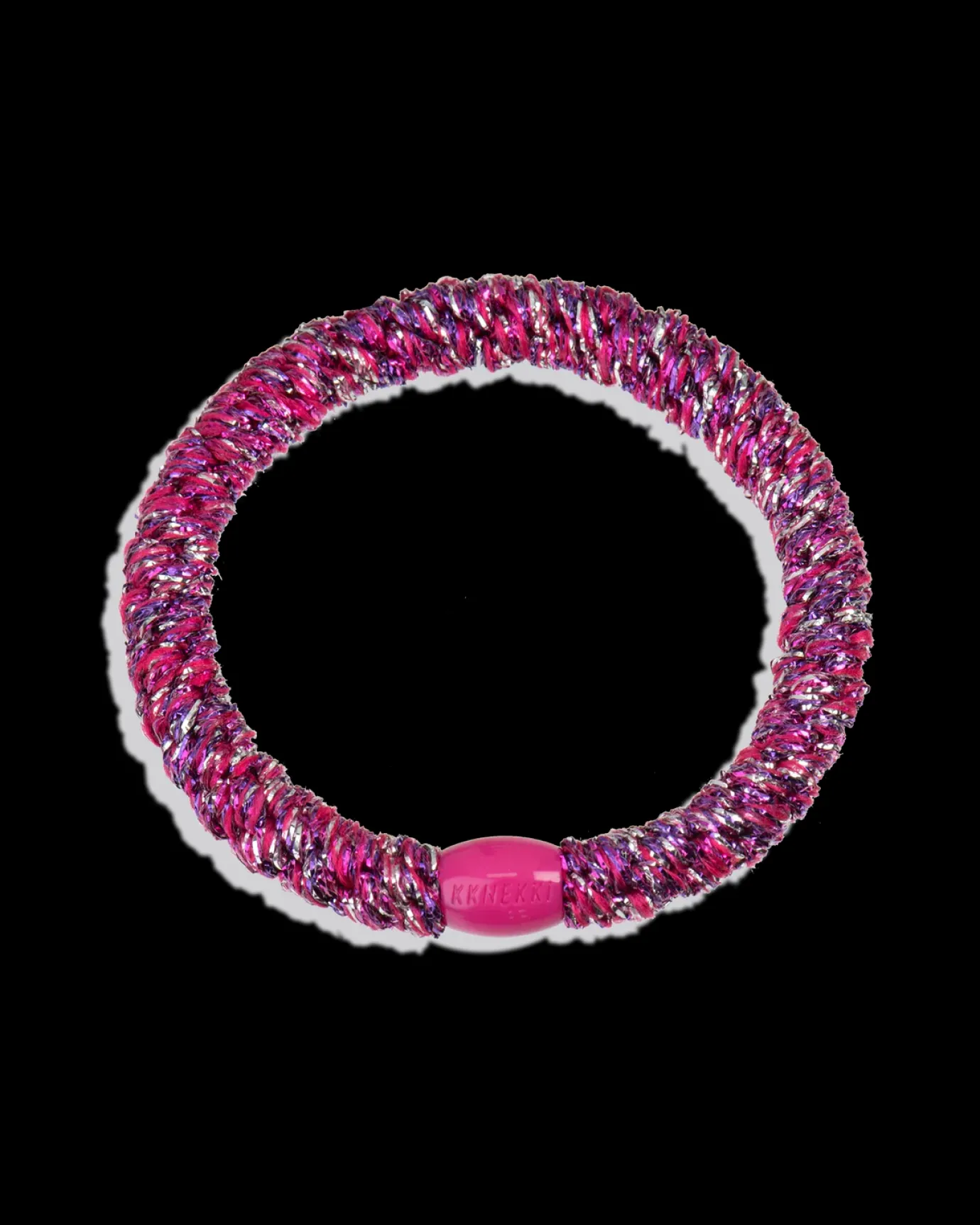 KKNEKKI Hair Tie Pink Unicorn Glitter