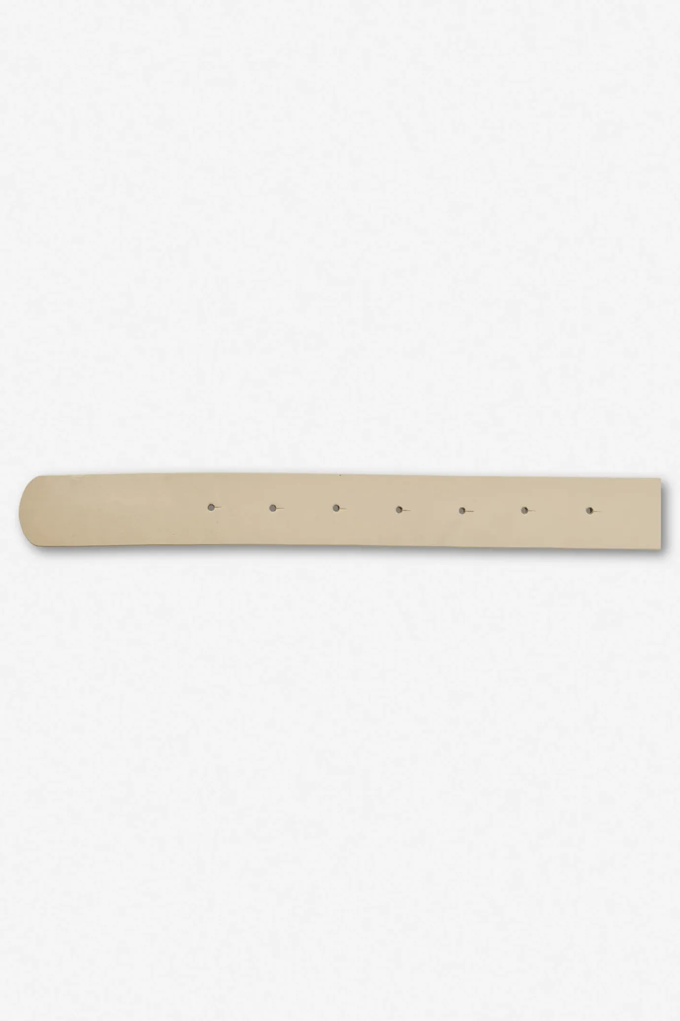 Latter Beige Leather Belt
