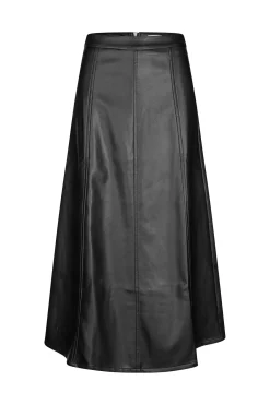 Lazise Black Maxi Skirt